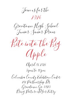 Prom Invitation